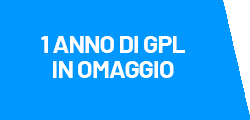 1 ANNO DI GPL IN OMAGGIO